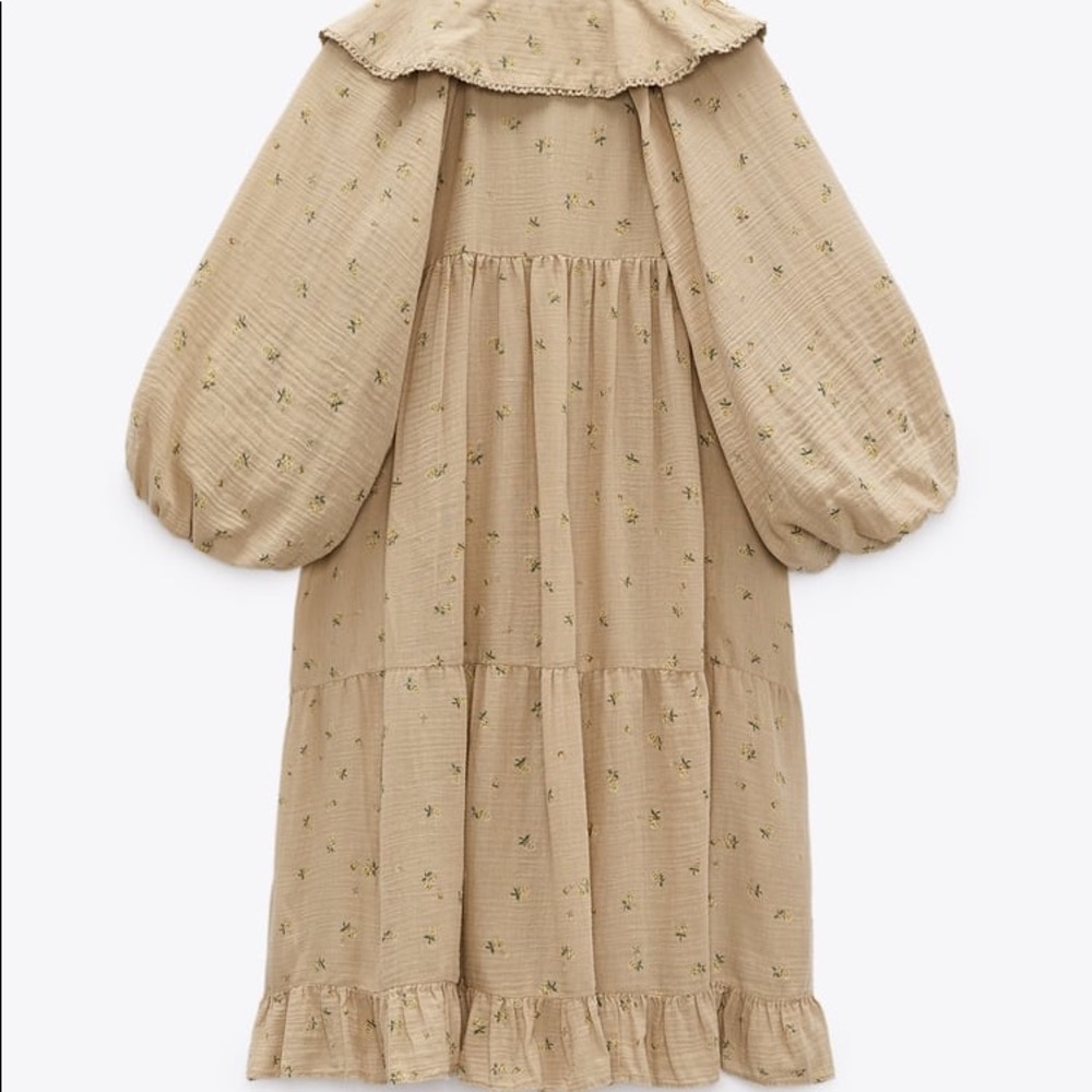 PETER PAN COLLAR MINI DRESS - Picture 2 of 7